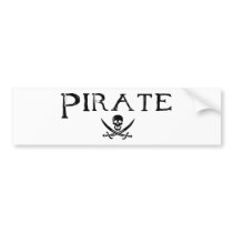 Pirate bumper stickers