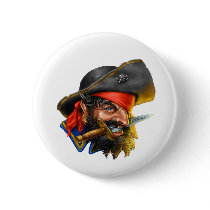 Pirate Pinback Buttons