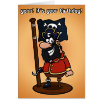 Pirate Captain Card