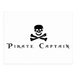 Pirate Captain Postcards