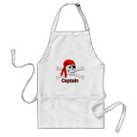 Pirate Captain Skull and Bones Apron