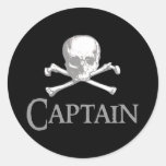 Pirate Captain Stickers