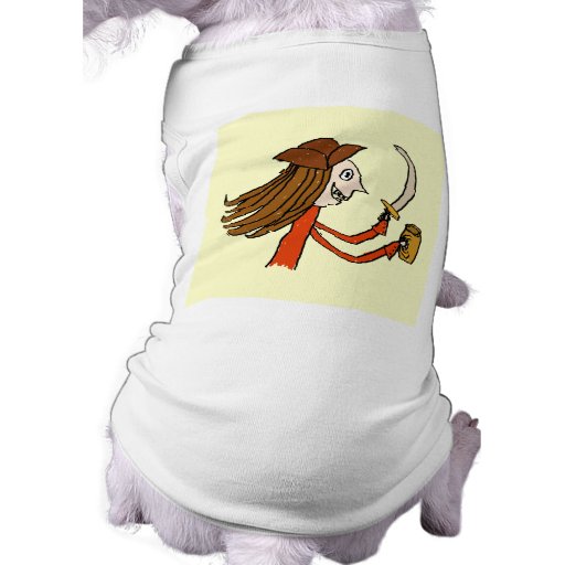 pirate dog t shirt