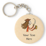 Pirate Cartoon. Key Chain