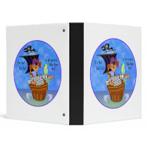 Pirate Cat Avery Binder