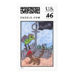 Pirate Cat Custom Postage