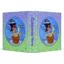 Pirate Cat Template Binder