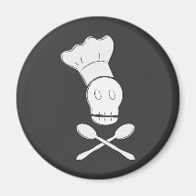 Pirate Chef Fridge Magnet