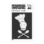 Pirate Chef Postage Stamp