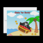 Pirate Chest invitation
