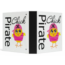 Pirate Chick Binder