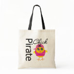 Pirate Chick Canvas Bag