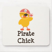Pirate Chick Mousepad