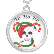 Pirate Christmas Greetings Necklace