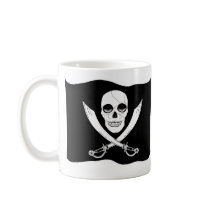 Pirate Coffee Mug - Two Sided