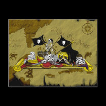 "PIRATE CONTEST" postcards