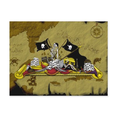 "PIRATE CONTEST" Postcard by epicpirates