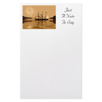 Pirate Cove stationery by smudgeart Pirate Cove stationery