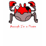 pirate crab t-shirts