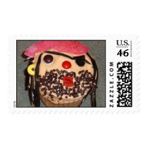 Pirate Cupcake Stamp