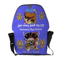 Pirate Days Dual Logo Bicentennial  Pls View Notes Courier Bags