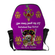 Pirate Days Dual Logo Bicentennial  Pls View Notes Commuter Bags