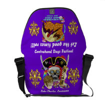 Pirate Days Dual Logo Bicentennial  Pls View Notes Courier Bag