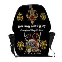 Pirate Days Dual Logo Bicentennial  Pls View Notes Messenger Bags