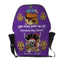 Pirate Days Dual Logo Bicentennial  Pls View Notes Courier Bags
