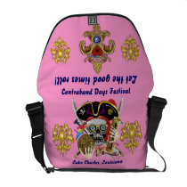 Pirate Days Dual Logo Bicentennial  Pls View Notes Commuter Bags