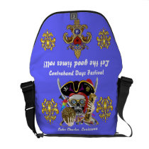 Pirate Days Dual Logo Bicentennial  Pls View Notes Messenger Bag