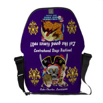 Pirate Days Dual Logo Bicentennial  Pls View Notes Courier Bag