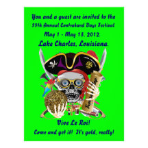 Pirate Days Lake Charles, Louisiana. 30 Colors Announcement