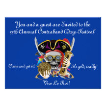 Pirate Days Lake Charles, Louisiana. 30 Colors Announcement