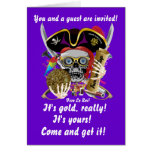 Pirate Days Louisiana. 5" x 7" 30 Colors View Note Greeting Cards