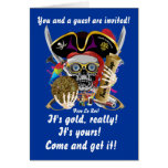 Pirate Days Louisiana. 5" x 7" 30 Colors View Note Cards