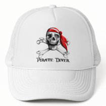 Pirate Diver Hat by diveinspirations Pirate Diver Hat