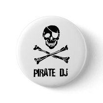 Pirate DJ buttons