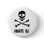 Pirate DJ buttons