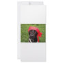 Pirate dog, black lab, red hankerchief green grass rack cards