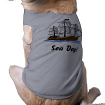 Pirate Dog Dog Shirt