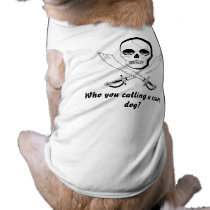 Pirate Dog - Large Size Dog Tee