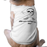 Pirate Dog - Large Size Dog Tee pet clothing