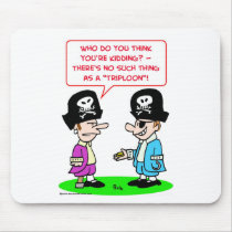 pirate doubloon triploon mousepads