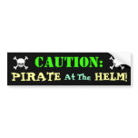 Pirate Driver Bumper Stickers