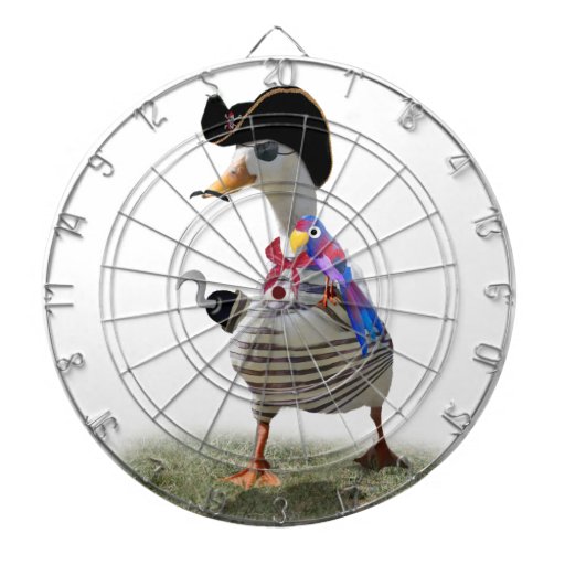 Pirate Duck Dart Boards Zazzle