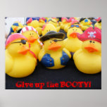 Pirate Duckies Poster posters