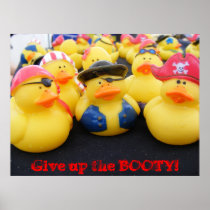 Pirate Duckies Poster