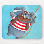 Pirate Elephant Mousepad