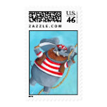 Pirate Elephant Stamps